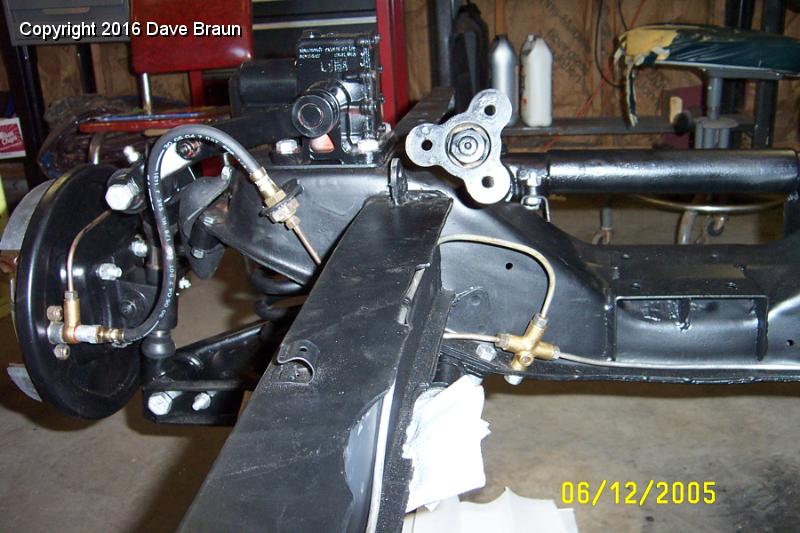 MGTD15470/Brakes/LH front brake lines new hoses